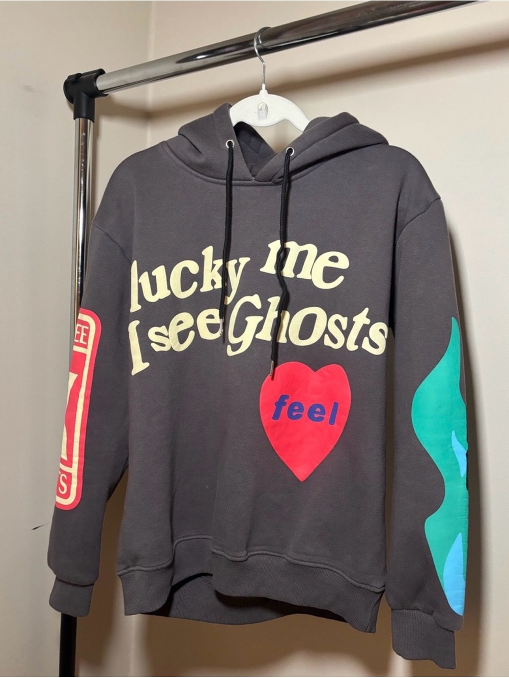 Kanye West / Kid Cudi Lucky me I see Ghosts Camp Flog hoodie